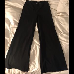 express black wide leg trousers